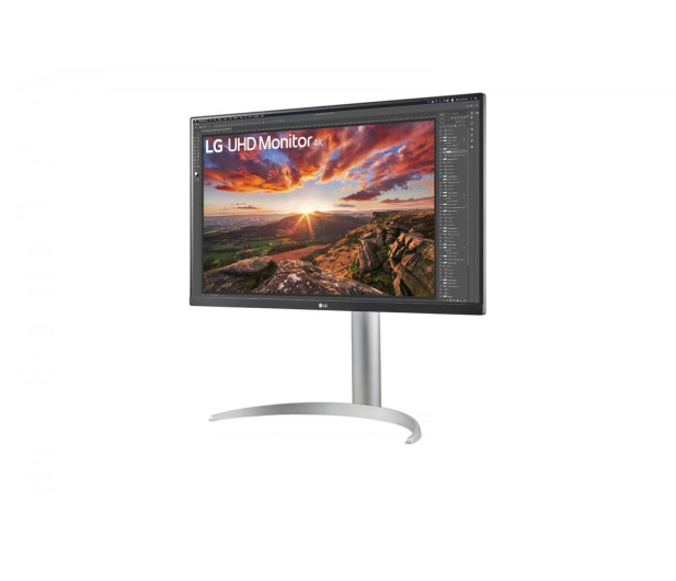LG 27" 27UP850N-W Srebrny, Czarny - 1082834 - zdjęcie 2